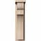 Ekena Millwork Yorktown Smooth Corbel w/Backplate, Douglas Fir, 5 1/2"W x 10"D x 22"H COR06X10X22YOR01SDF - alternate 3